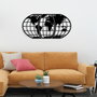 Wallity World Map 11 Negro